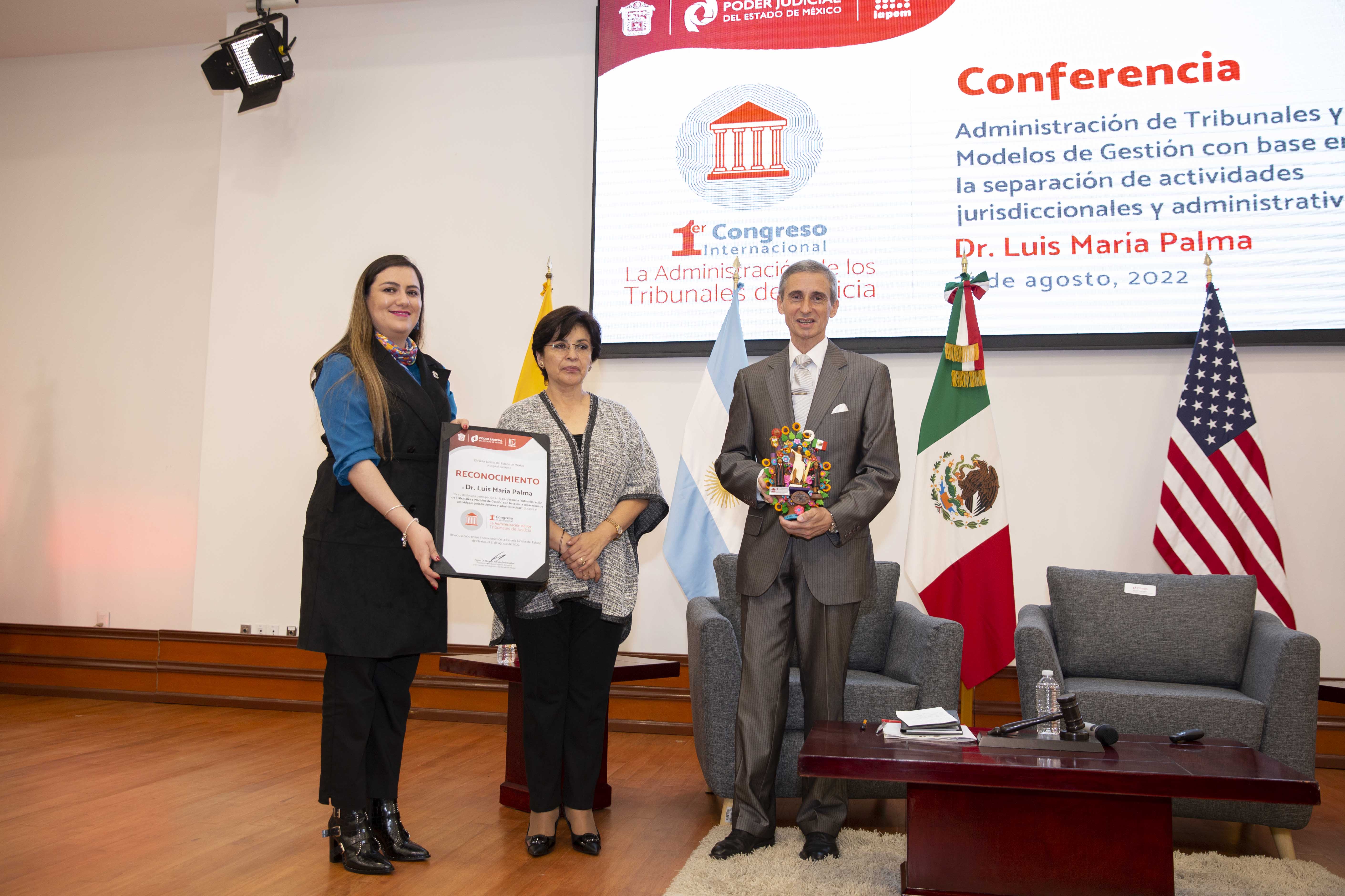 1er Congreso internacional La Administración de los Tribunales de Justicia