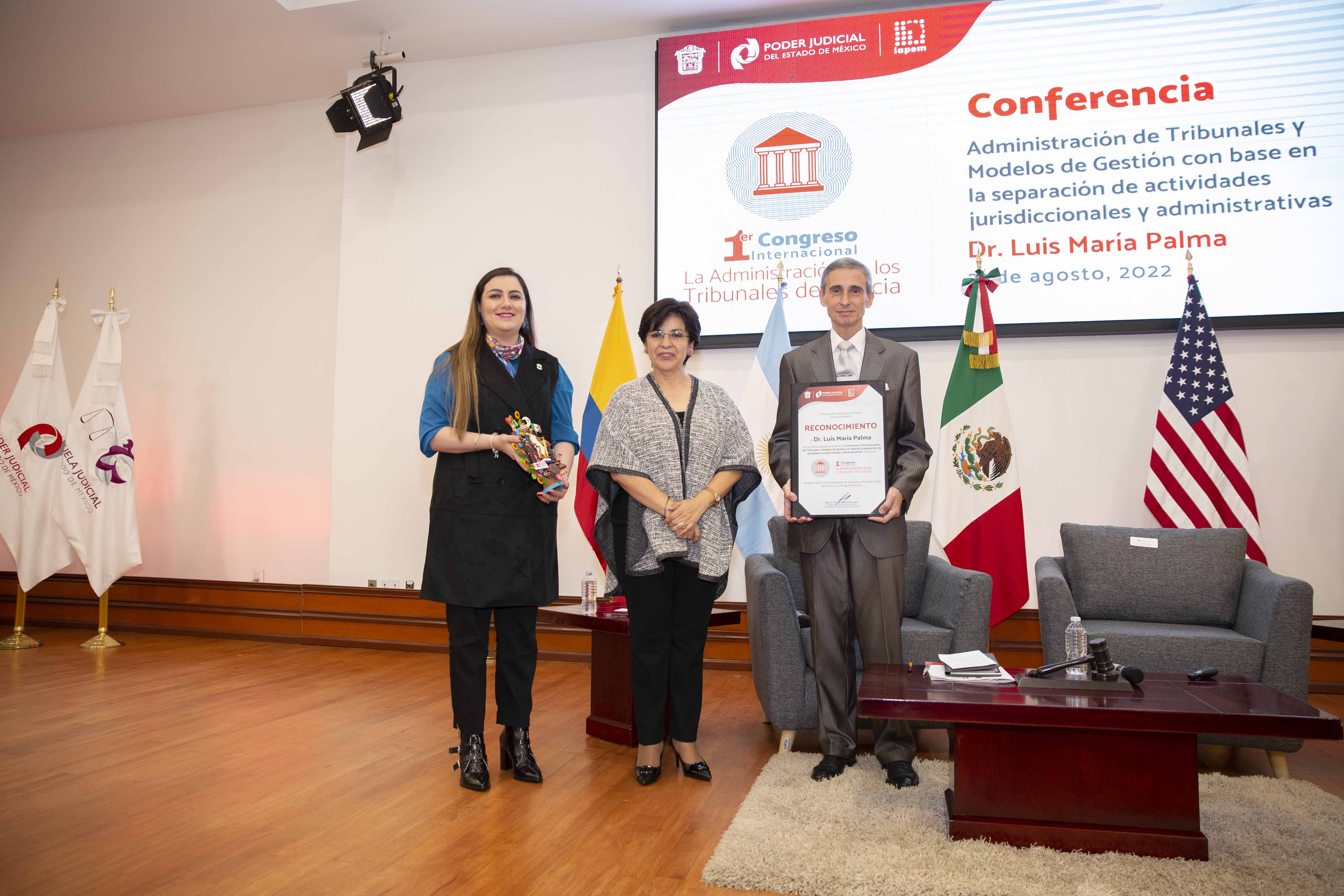 1er Congreso internacional La Administración de los Tribunales de Justicia