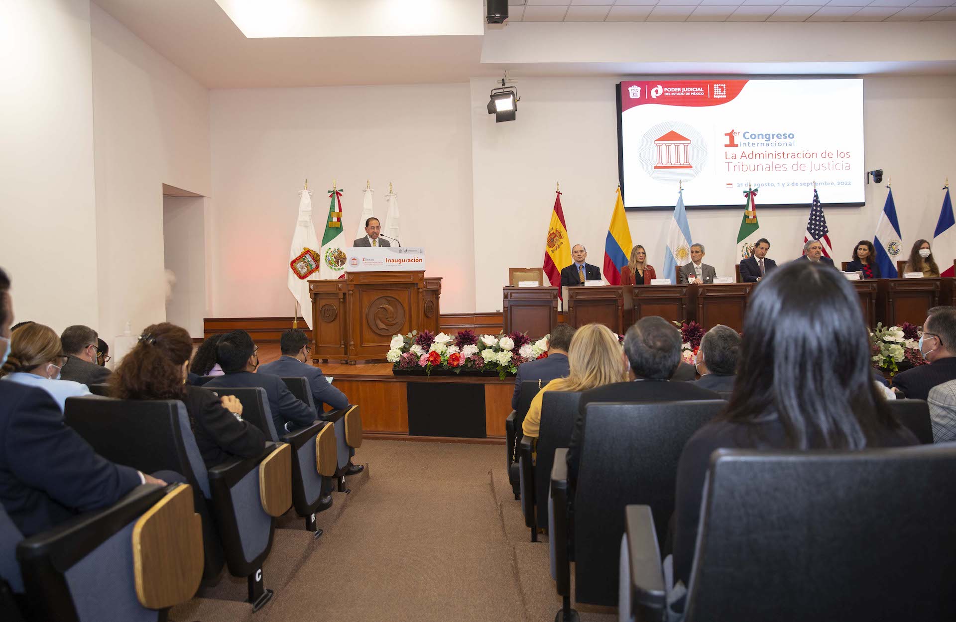 1er Congreso internacional La Administración de los Tribunales de Justicia