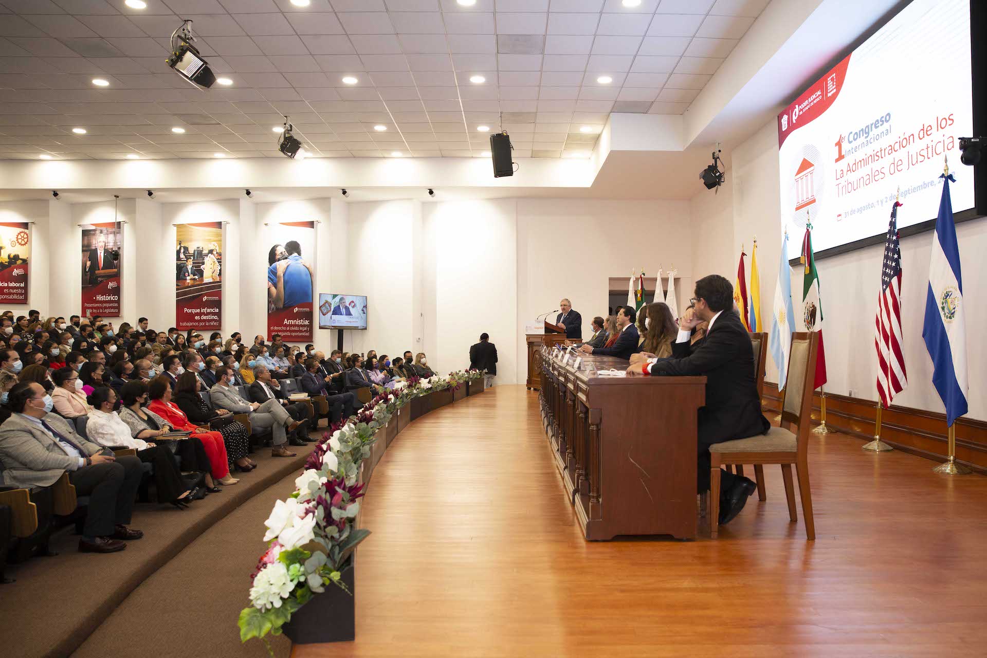 1er Congreso internacional La Administración de los Tribunales de Justicia