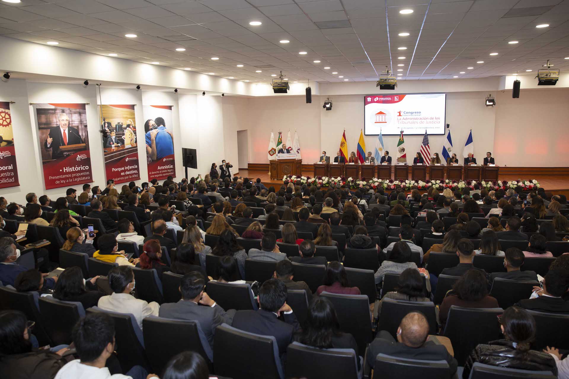 1er Congreso internacional La Administración de los Tribunales de Justicia