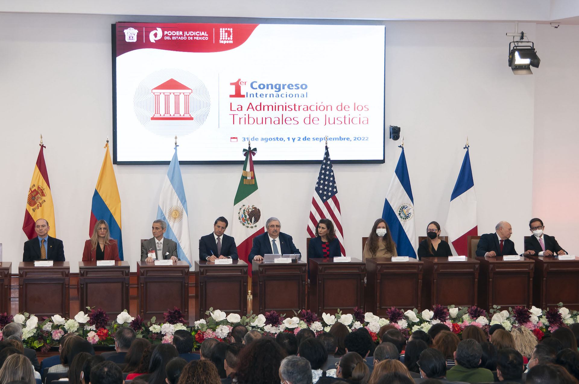 1er Congreso internacional La Administración de los Tribunales de Justicia