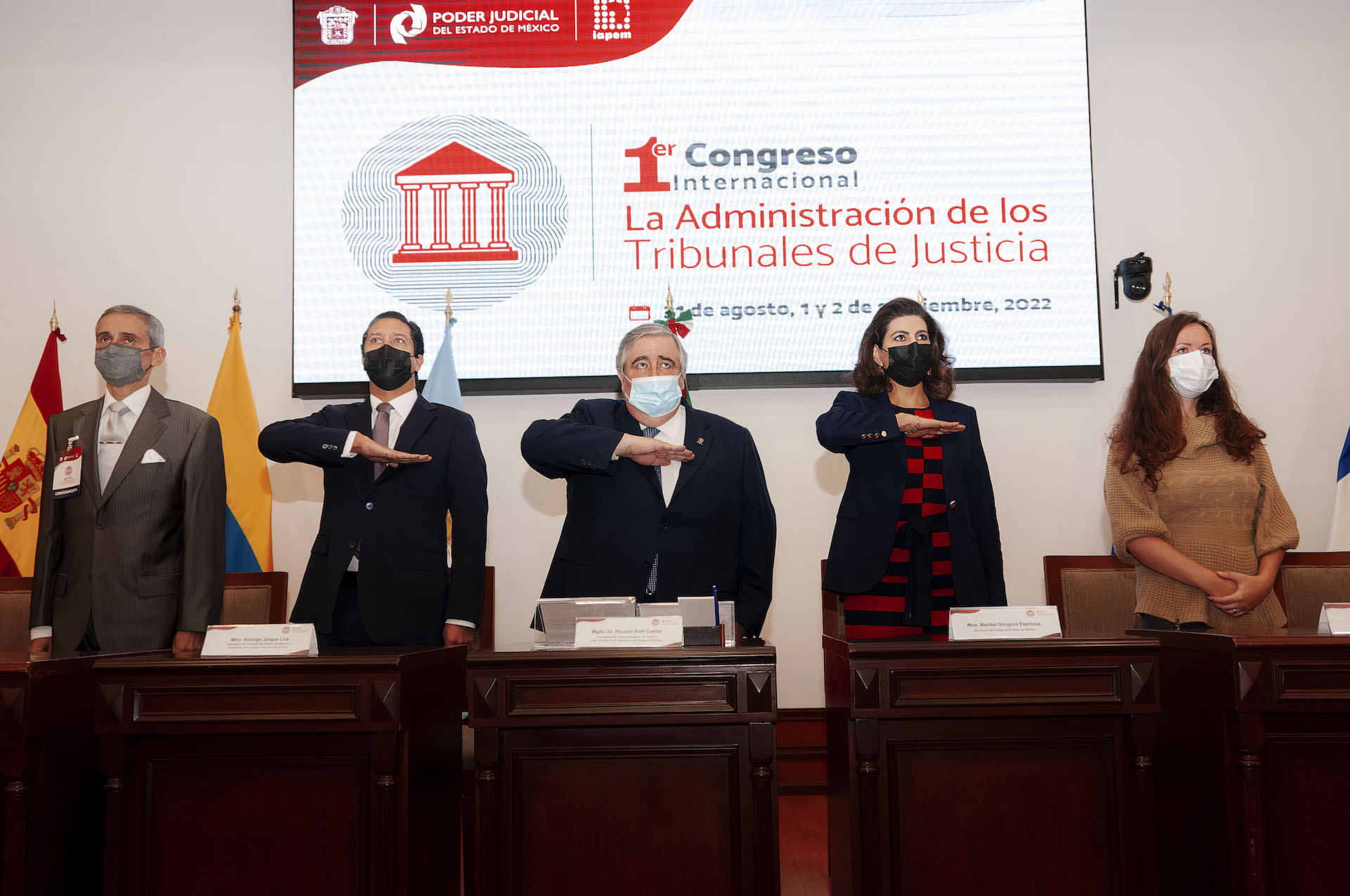 1er Congreso internacional La Administración de los Tribunales de Justicia