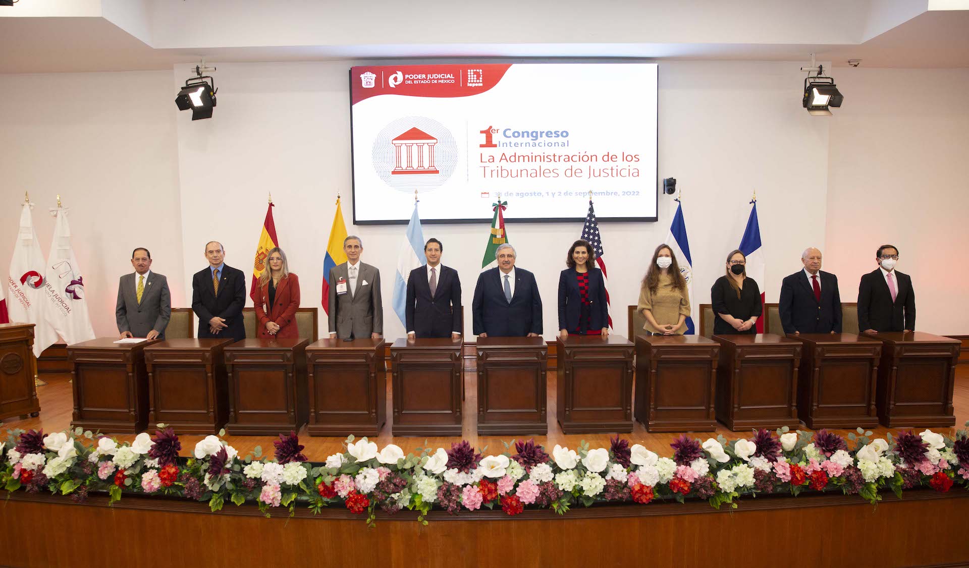 1er Congreso internacional La Administración de los Tribunales de Justicia