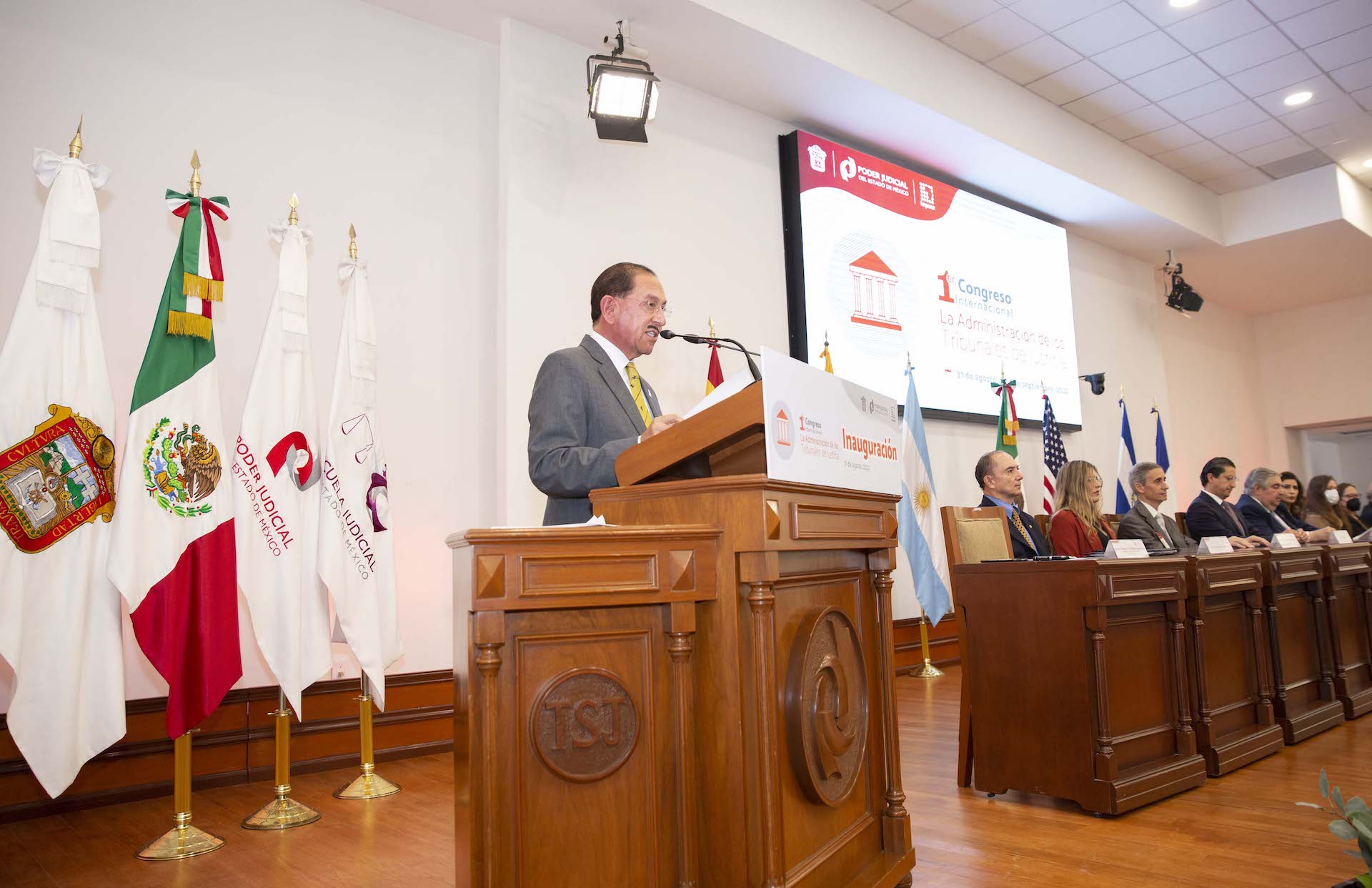 1er Congreso internacional La Administración de los Tribunales de Justicia