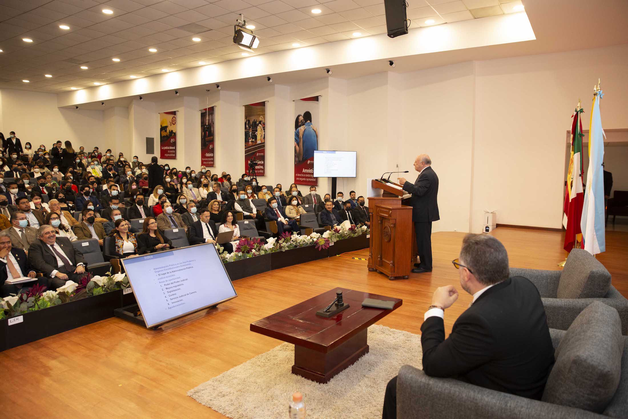 1er Congreso internacional La Administración de los Tribunales de Justicia